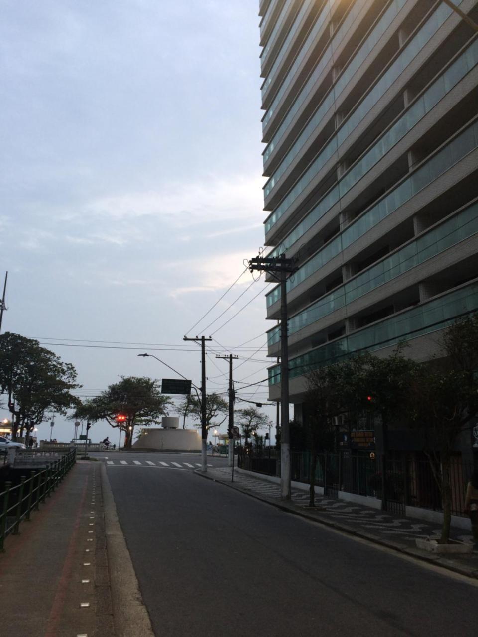 Apartamento Pe Na Areia - Santos Bagian luar foto
